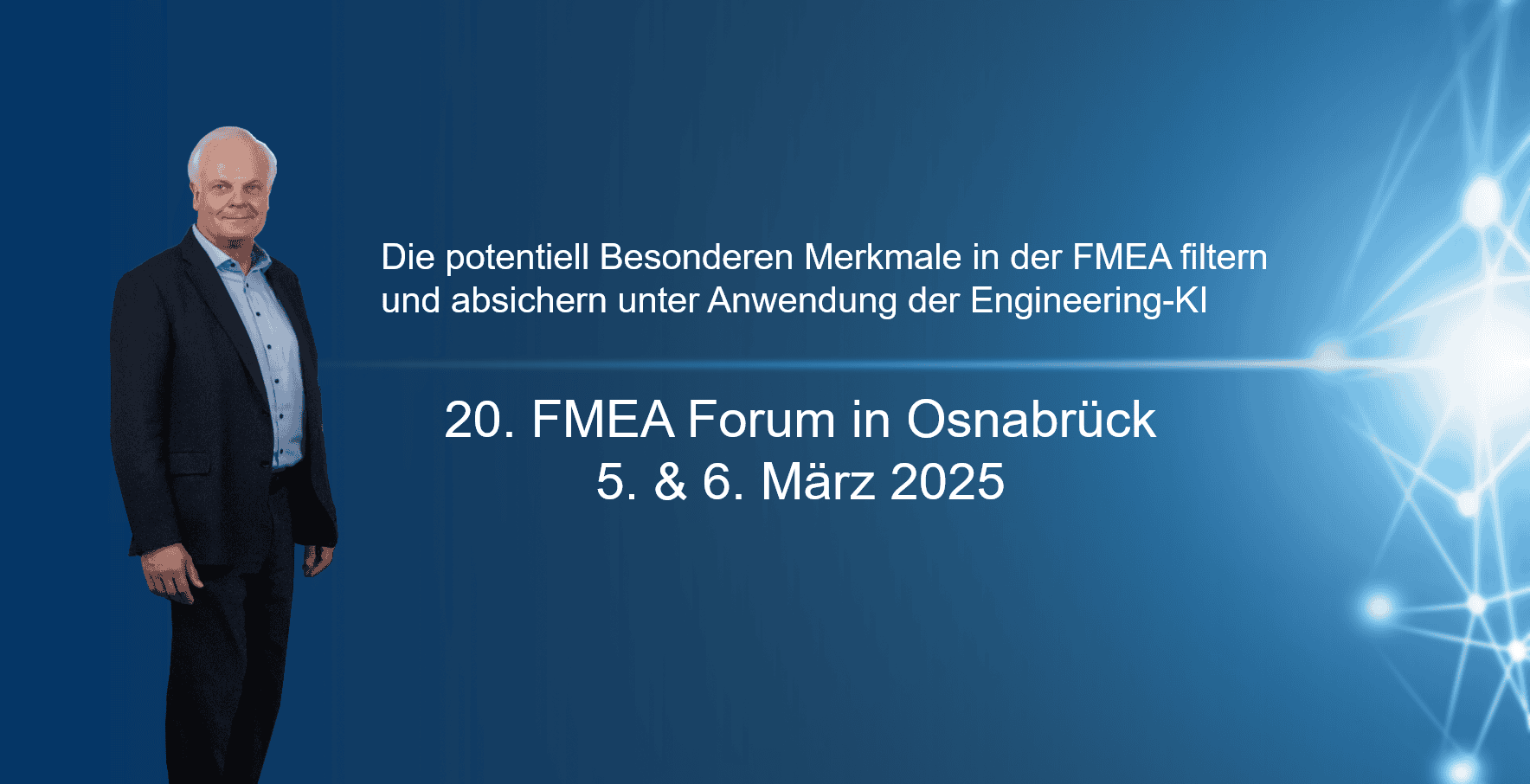 FMEA-Forum 2025 mit mts-Contech-Geschäftsführer Frank Thurner