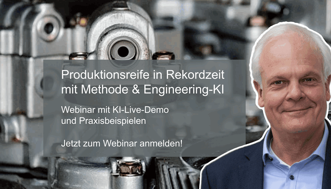 Webinar: Produktionsreife in Rekordzeit mit Methode & Engineering-KI