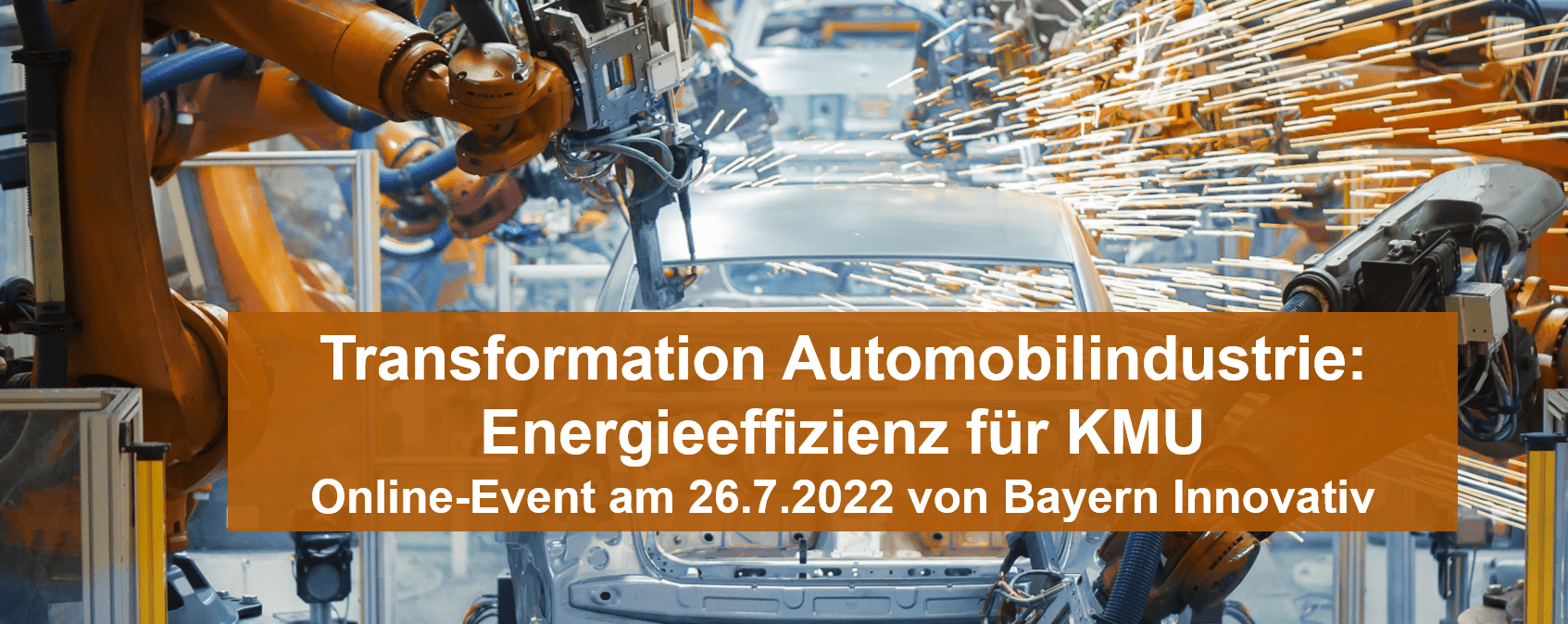 Energieeffizienz bei der Transformation Automobilindustrie – online-Event