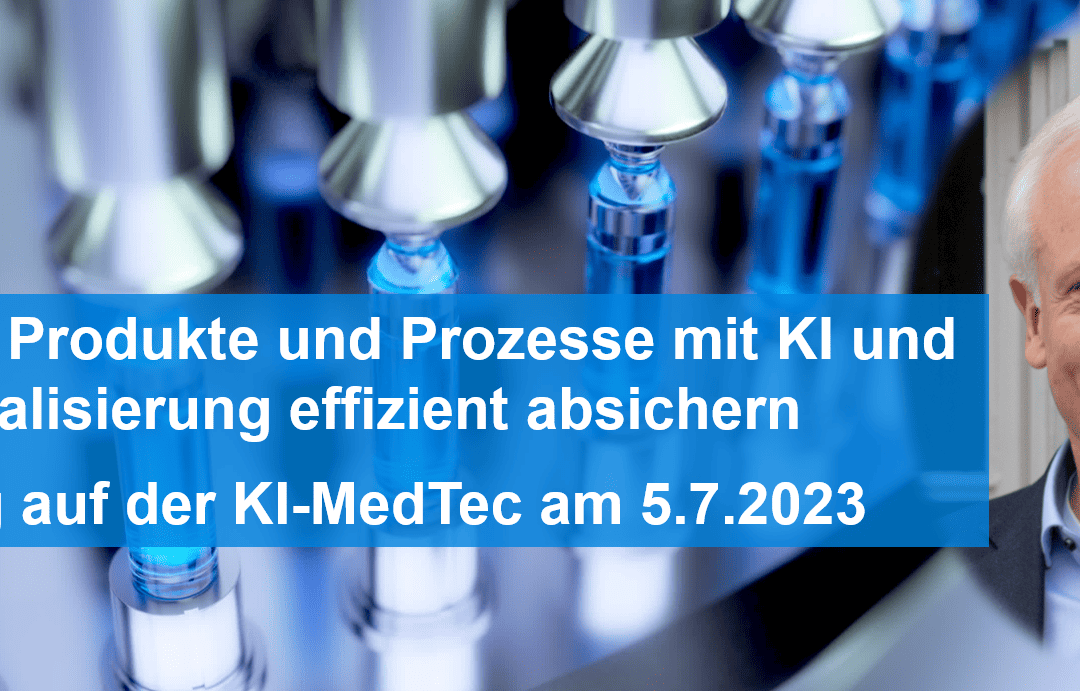 Künstliche Intelligenz in der Medizintechnik auf der KI-MedTec 2023 in München-Unterhaching