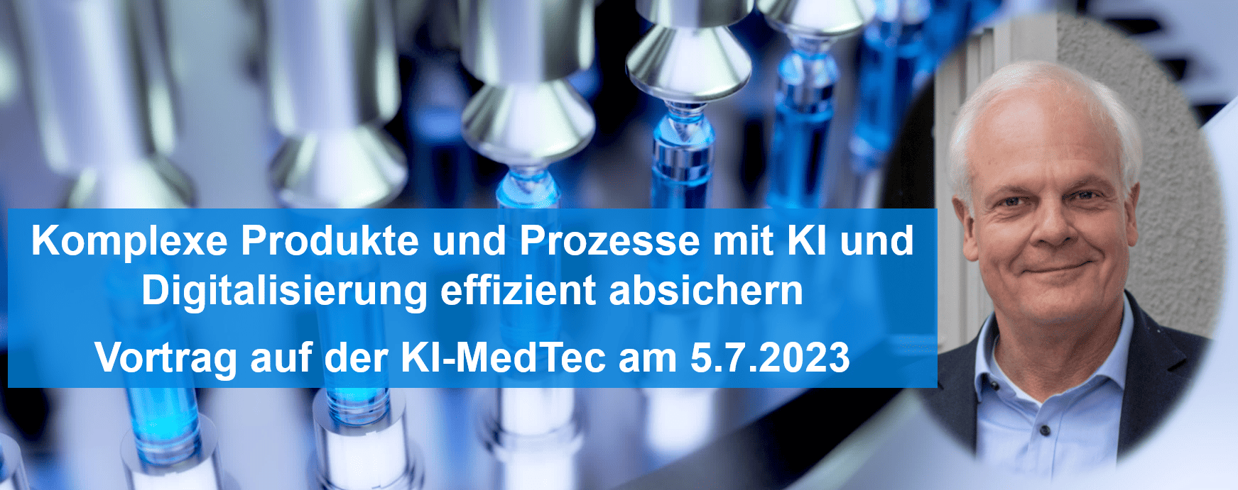 Künstliche Intelligenz in der Medizintechnik auf der KI-MedTec 2023 in München-Unterhaching