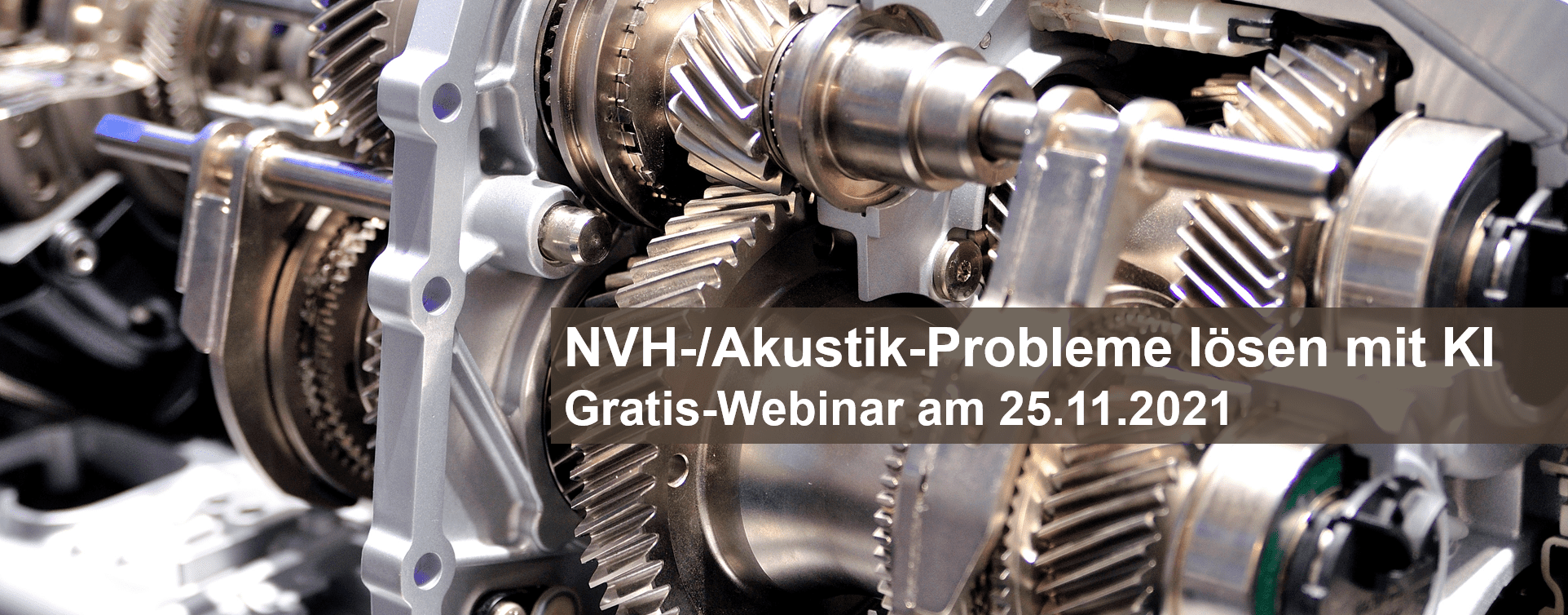 NVH-/Akustik-Probleme lösen mit KI - Gratis-Webinar mit Projektbeispiel