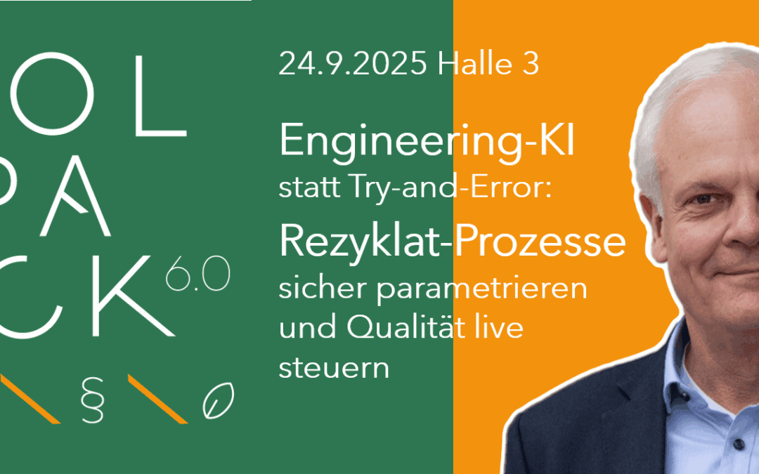 Solpack auf der Fachpack 2025 – Engineering mit KI bei Rezyklaten
