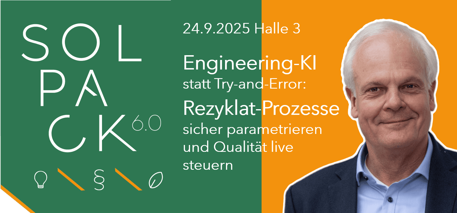 Banner Vortrag von Frank Thurner auf Solpack 6.0