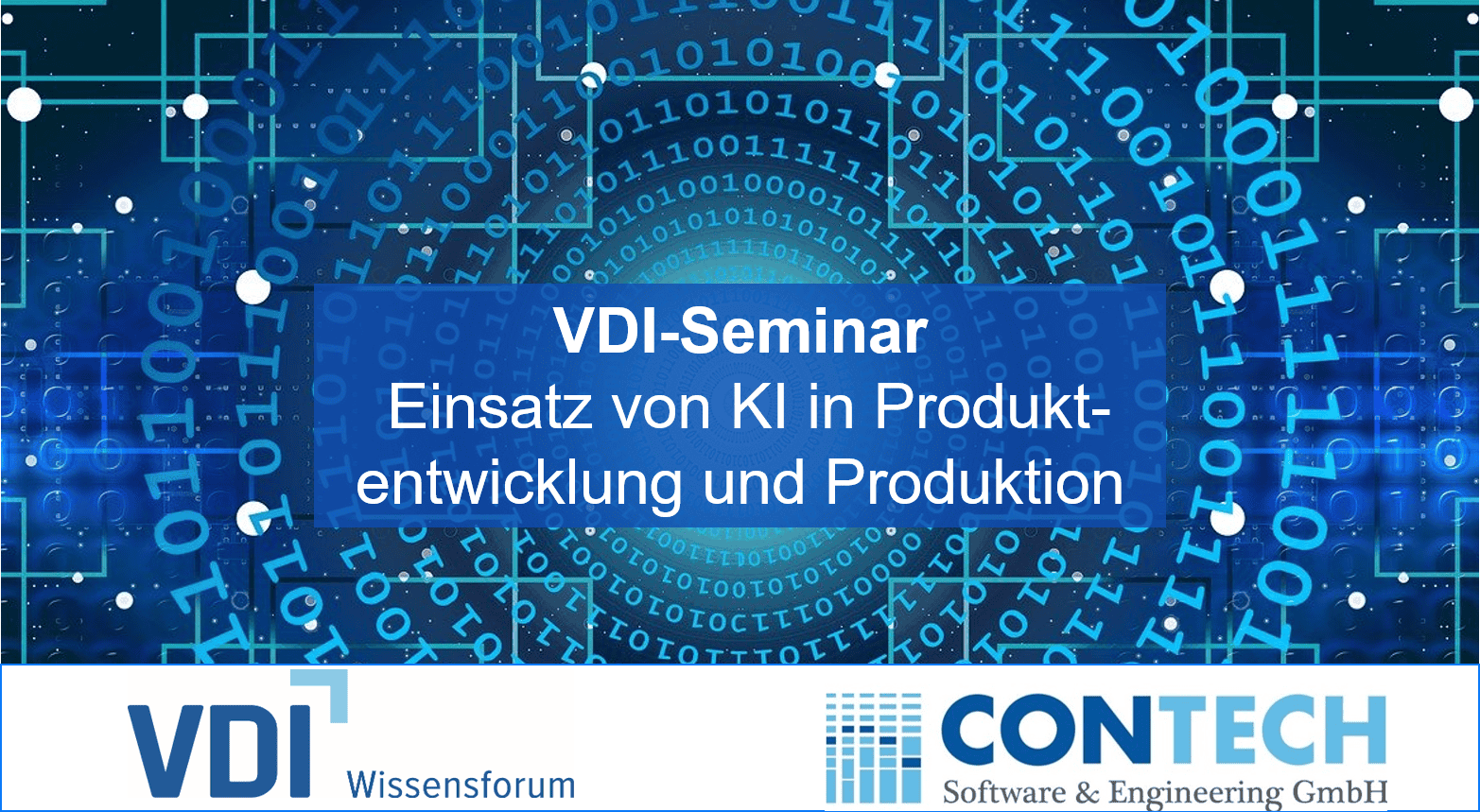VDI Seminar Einsatz von KI in der Produktentwicklung und Produktion
