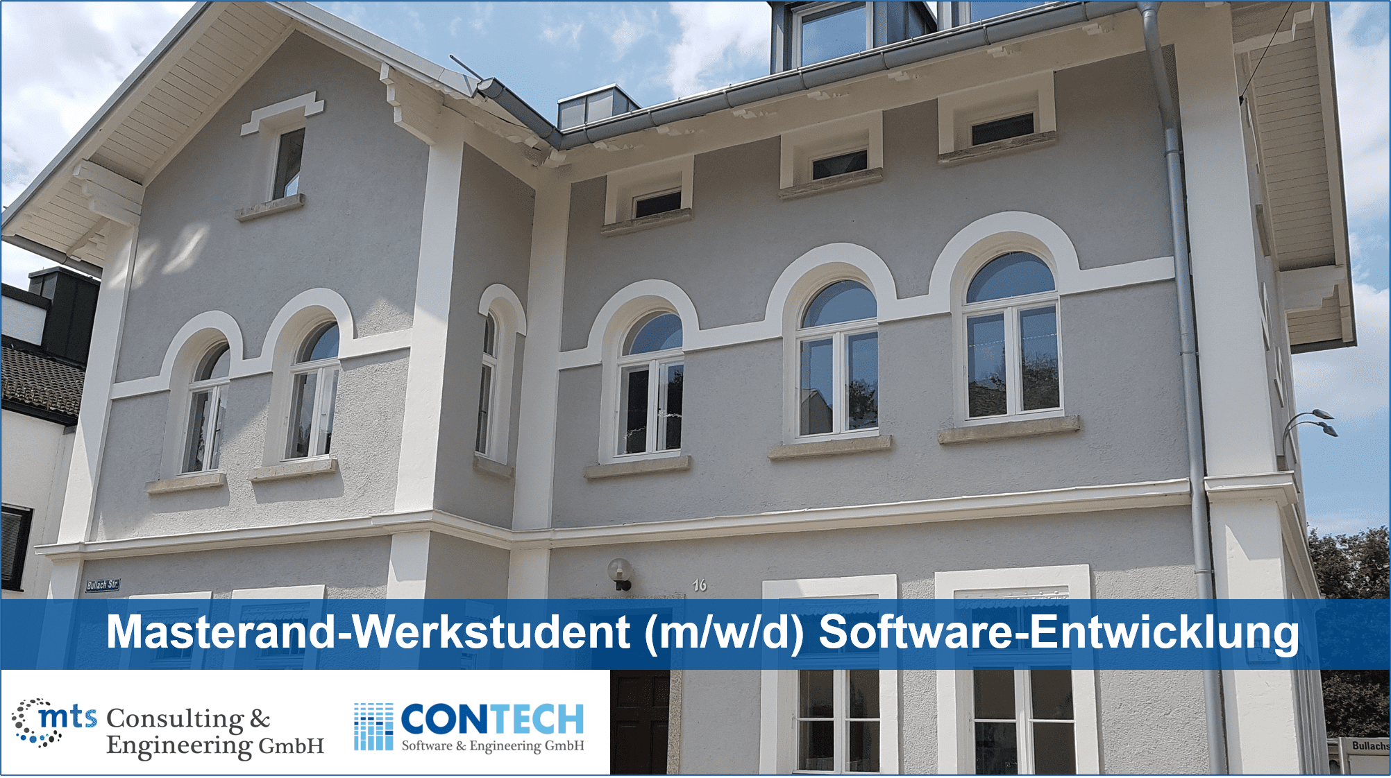 Masterand-Werkstudent (m/w/d) Software-Entwicklung