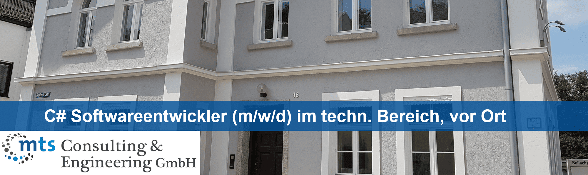 C# Softwareentwickler (m/w/d) im technischen Bereich vor Ort, kein remote