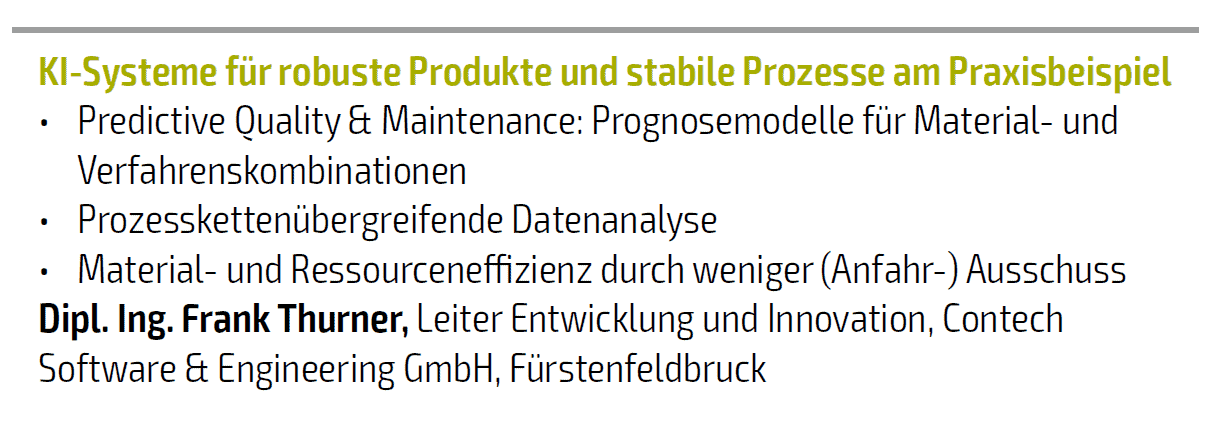 Contech – VDI Tagung Spritzgießen am 11. Februar 2020 in Baden-Baden