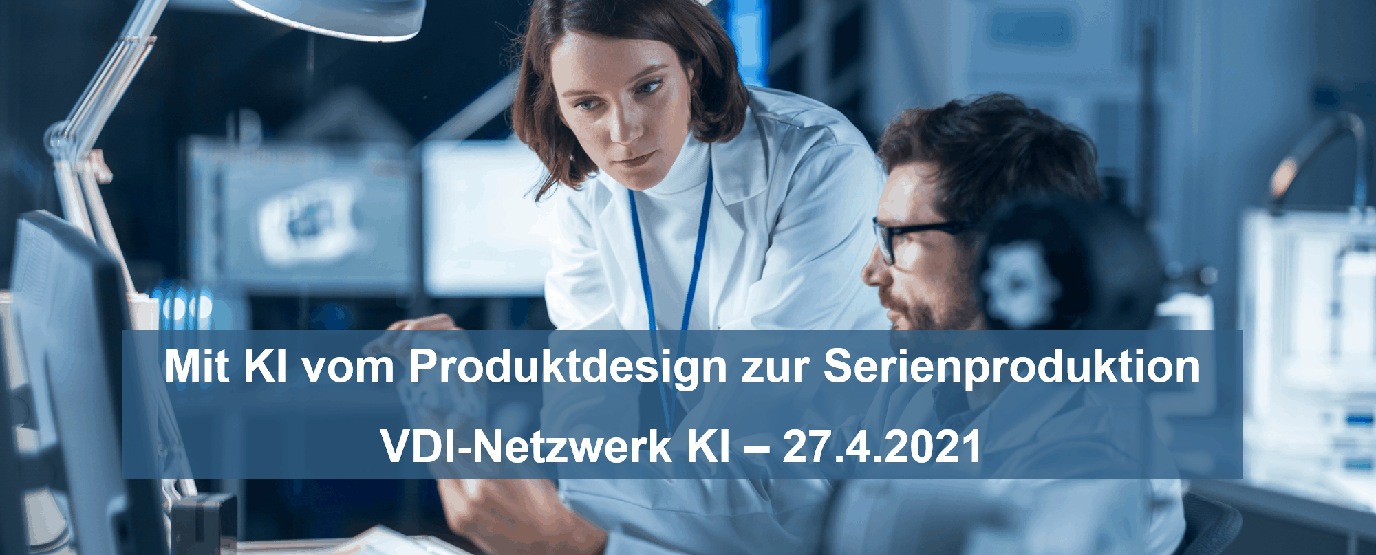 VDI-Online-Vortrag: Mit KI vom Produktdesign zur Serienproduktion mit Frank Thurner