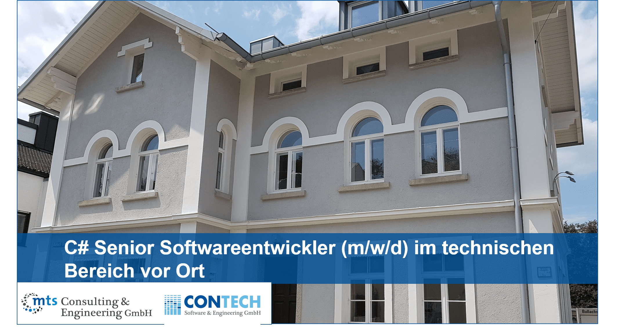 C# Senior Softwareentwickler (m/w/d) im technischen Bereich vor Ort, 30 – 40 h/Woche